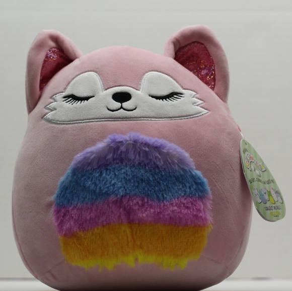 8" Alessi the Fox with Fuzzy Belly Squishmallows - Picture 2 of 13